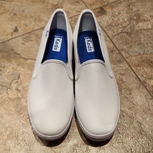 Keds White Slip-On Sneakers